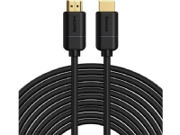 Baseus cable Baseus HDMI 2.0 cable, 4K 60Hz, 3D, HDR, 18Gbps, 12m (black)