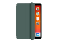 eSTUFF Pencil case - Skjermdeksel for nettbrett - polyuretanlær, termoplast-polyuretan (TPU) - grå - 9.7 - for Apple 9.7-inch iPad (5. generasjon, 6. generasjon) PC & Nettbrett - Nettbrett tilbehør - Deksel & vesker