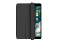 eSTUFF - Skjermdeksel for nettbrett - polyuretanlær, termoplast-polyuretan (TPU) - svart - 10.2 - for Apple 10.2-inch iPad (7. generasjon) PC & Nettbrett - Nettbrett tilbehør - Deksel & vesker
