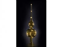 Krinner Lumix Tree Topper gule juletrelys