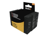 Work>it® slibepude K60/K120/K180 Verktøy & Verksted - Håndverktøy - Sandpapir