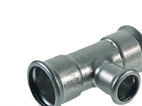 VSH T-stk. 28 – 15 – 28 mm – M-bakke XPress rustfri press