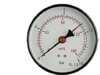 Vandsøjlemåler Ø80 0-6 mVS – Ø80 1/2” (ned) 0-6 mVS eller 0,6 bar og m/stilleviser