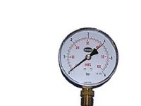 Manometer Ø100, 1/2'', 0-6 bar - 1/2'' (ned), 0-6 bar/mVS og m/stilleviser Rørlegger artikler - Oppvarming - Tilbehør