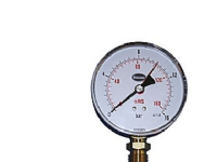 Manometer Ø100, 1/2'',0-16 bar - 1/2'' (ned), 0-16 bar/mVS og m/stilleviser Rørlegger artikler - Oppvarming - Tilbehør
