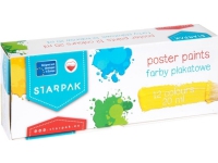 Starpak School poster paints 12 colors