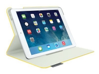 Logitech Folio Protective Case - Beskyttende kasse til nettbrett - solsikkegul - for Apple iPad Air (1. Generation) PC & Nettbrett - Nettbrett tilbehør - Deksel & vesker