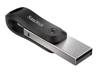 SanDisk iXpand Go – USB flash-enhet – 128 GB – USB 3.0 / Lightning