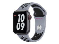 Bilde av Apple 40mm Nike Sport Band - Klokkestropp For Smart Armbåndsur - Normal Størrelse - Obsidian Dis / Svart - For Watch (38 Mm, 40 Mm, 41 Mm)