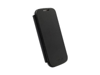 Krusell Flipcover DONSö - Beskyttende deksel for mobiltelefon - svart - for Samsung Galaxy S4 Tele & GPS - Mobilt tilbehør - Deksler og vesker