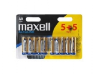 Maxell AAA, Engangsbatteri, Alkalinsk, 1,5 V, 10 stykker, Flerfarget, 10 mm
