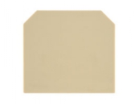 Weidmüller AP MAK2.5 Ändplatta 20 styck Beige -50 – 100 ° C V2 1,5 mm