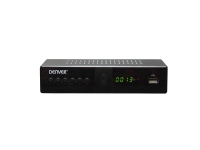 Denver DTB-138 DVB-T,DVB-T2 720p,1080p H.265,MPEG1,MPEG2,MPEG4 Sort Digital Dolby Digital,Dolby Digital Plus