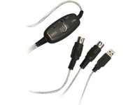 Renkforce RF-3312686, USB Type-A, Gjennomsiktig, 2 m TV, Lyd & Bilde - Musikkstudio - Studio & innspilling