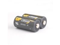 GP Batterier Lithium CR123A CR123A Lithium 3 V 2 stk 1400 mAh 10 År