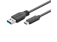 Microconnect USB3.2CA1 1 m USB A USB C Svart