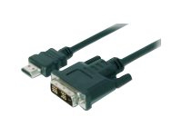 MicroConnect – Adapterkabel – DVI-D hane till HDMI hane – 50 cm