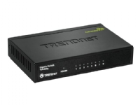 Bilde av Trendnet Teg S82g 8-port Gigabit Greennet Switch - Switch - 8 X 10/100/1000 - Stasjonær - Taa-samsvar