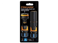 Fiskars - Comfort startsett med dyse og koblinger 13-15 mm svart