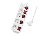 LogiLink LPS252, 1,5 m, Innendørs, Type F, Type F (CEE 7/4), IP20, 1,5 mm²