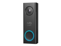Eufy Video Doorbell 2K – Dörrklocka – trådlös – Wi-Fi – 2.4 Ghz – svart