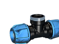 T-stk. 40 mm x 1 mf. x 40 mm - iJOINT PN16. PP-EPDM