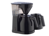 Melitta 1023-06 Droppande kaffebryggare Malat kaffe 1050 W Svart