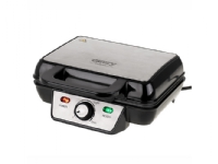 Camry Premium CR 3046, 2 vafler, Rektangulær, Sort, Kraft indikator, Klar, 1000 W, 1600 W