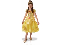 Bilde av Disney Prinsesse Belle Deluxe Kjole Udklædningstøj (3-9 år)(str. 104/s)