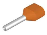 Weidmüller H0.5/14 ZH OR SV Stiftterminal Lige Metallic,Orange 0,5 mm² 1,4 cm 1,1 cm