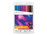 Marker Tombow ABT Dual Brush Galaxy Colours - (10 stk.) Skriveredskaper - Markør - Permanenttusj