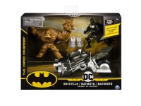 Batman Batcycle w/2 10 cm figures