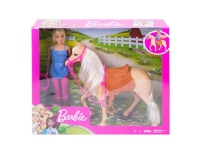 Bilde av Barbie Doll And Horse (blonde)