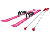 Ski til Børn 90 cm med skistave, Pink Sport & Trening - Ski/Snowboard - Ski