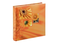 Hama Jumbo Singo - Album - 400 x 4x6 tommer (10x15 cm) - oransje x 1 Arkivering - Fotoalbum - Fotoalbum