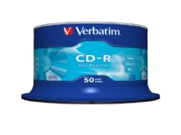 Verbatim – 50 x CD-R – 700 MB (80min) 52x – spindel