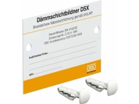 OBO Bettermann Vertr-etikett for individuell kabelgjennomgang. K (7205420)