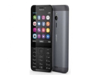 Nokia 230 DS, Menu, Dual SIM, 7,11 cm (2.8), 2 MP, 1200 mAh, Grå, Sølv