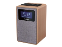 Philips TAR5005 - Klokkeradio - 1 watt - lett tre