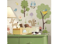 RoomMates Wallstickers Skovens Dyr