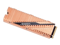 AORUS - SSD - 2000 GB - intern - M.2 2280 - PCIe 4.0 x4 (NVMe) - buffer: 2 GB - integrert kjøle