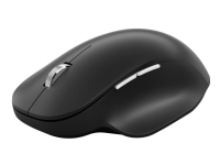 Microsoft Bluetooth Ergonomic Mouse – Mus – ergonomisk – optisk – 5 knappar – trådlös – Bluetooth 5.0 LE – mattsvart