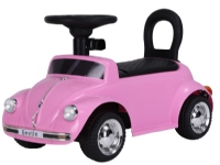 VW Beetle Classic Walking Car med läderstol rosa