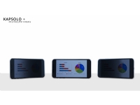 KAPSOLO 2-wege Blickschutzfilter selbsklebend für Motorola Moto G6 Play, Smart telefon, Rammeløst skjermfilter, Gjennomsiktig, Privatliv, 63%, Tyskland PC tilbehør - Skjermer og Tilbehør - Øvrig tilbehør