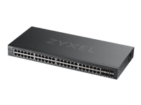 Zyxel GS2220-50 – Switch – Administrerad – 44 x 10/100/1000 + 4 x kombinations-Gigabit SFP + 2 x Gigabit SFP – rackmonterbar