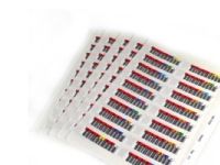 Quantum series 000001-000100 - Strekkodeetiketter (LTO-6) (en pakke 100) Papir & Emballasje - Etiketter - Strekkode etiketter