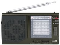 Trevi MB 728, Bærbar, Analog, AM, FM, SW, 87,5 - 108 MHz, 520 - 1620 kHz, 8550 - 22300 kHz