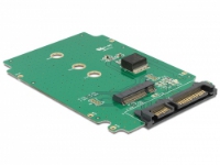 Delock Converter SATA 22 pins > M.2 NGFF - Lagringskontroll - SATA 6Gb/s - SATA PC-Komponenter - Harddisk og lagring - Harddisk tilbehør