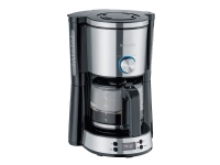 SEVERIN KA 4826 - Kaffemaskin - 10 kopper - børstet rustfritt stål / svart Kjøkkenapparater - Kaffe - Kaffemaskiner
