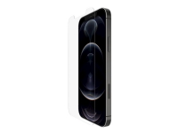 Belkin ScreenForce UltraGlass - Skjermbeskyttelse for mobiltelefon - glass - for Apple iPhone 12, 12 Pro PC & Nettbrett - Nettbrett tilbehør - Deksel & vesker